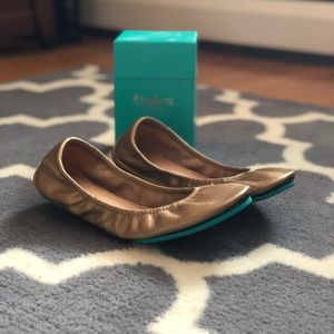 Tieks Metallic Bronze Size 7 EUC